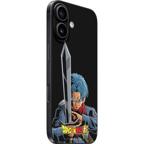 Dragon Ball Super Trunks Portrait iPhone 16 Plus Skin